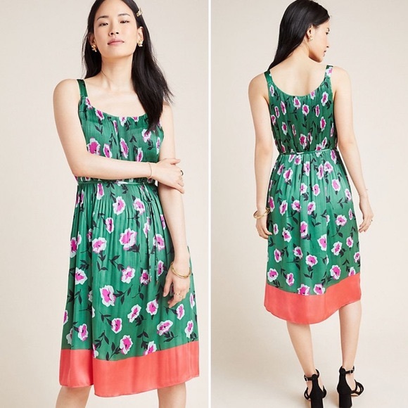 Anthropologie Dresses & Skirts - ANTHROPOLOGIE MIREILLE PLEATED MIDI